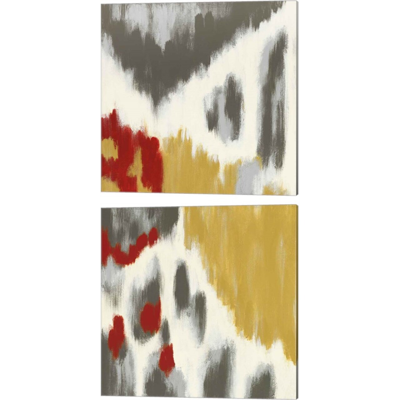 Vibrant by Rita Vindedzis 14" x 14" Canvas Wall Art (Set of 2)